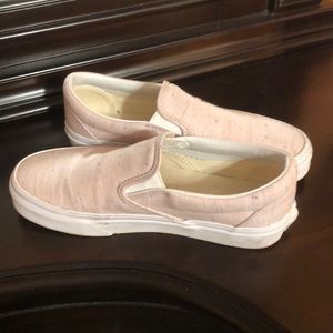 Vans Soft pink and white